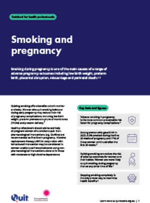 Smoking Pregnancy Clinical Factsheet thumb