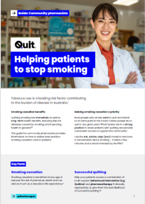 Thumb helping patients pharmacists