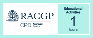 RACGP CPD 1 hour