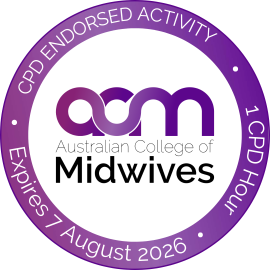 Supporting Pregnant Women to Stop Smoking ACM CPD Badge3
